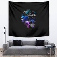 The Good Girl In Me Got Tired Tapestry - Wonder Print Shop