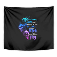 The Good Girl In Me Got Tired Tapestry - Wonder Print Shop