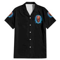 I Can't Go To Hell Thunder Skull Family Matching Mermaid Dress and Hawaiian Shirt - Wonder Print Shop