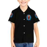 I Can't Go To Hell Thunder Skull Kid Hawaiian Shirt - Wonder Print Shop