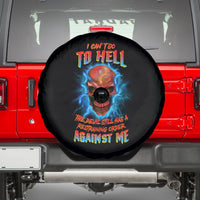 I Can't Go To Hell Thunder Skull Spare Tire Cover - Wonder Print Shop