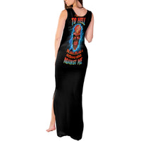 I Can't Go To Hell Thunder Skull Tank Maxi Dress - Wonder Print Shop