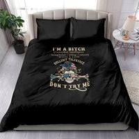 I'm A B Don't Try Me Bedding Set - Wonder Print Shop
