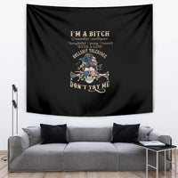 I'm A B Don't Try Me Tapestry - Wonder Print Shop
