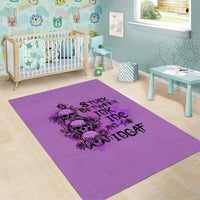 Stuck Between Idk Idc And Idgaf Area Rug - Wonder Print Shop