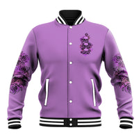 Stuck Between Idk Idc And Idgaf Baseball Jacket - Wonder Print Shop