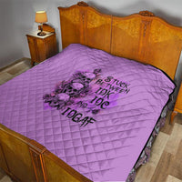 Stuck Between Idk Idc And Idgaf Quilt - Wonder Print Shop