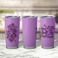 Stuck Between Idk Idc And Idgaf Tumbler Cup - Wonder Print Shop