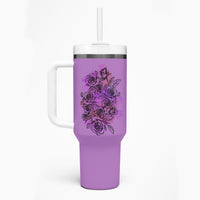 Stuck Between Idk Idc And Idgaf Tumbler With Handle - Wonder Print Shop