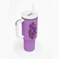 Stuck Between Idk Idc And Idgaf Tumbler With Handle - Wonder Print Shop