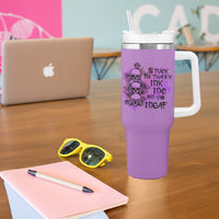 Stuck Between Idk Idc And Idgaf Tumbler With Handle - Wonder Print Shop