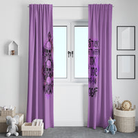 Stuck Between Idk Idc And Idgaf Window Curtain - Wonder Print Shop
