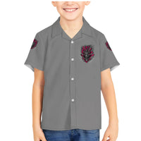 I'm Never Alone Skull Demon Family Matching Mermaid Dress and Hawaiian Shirt - Wonder Print Shop