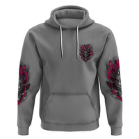 I'm Never Alone Skull Demon Hoodie - Wonder Print Shop