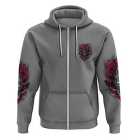 I'm Never Alone Skull Demon Hoodie - Wonder Print Shop