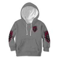 I'm Never Alone Skull Demon Kid Hoodie - Wonder Print Shop