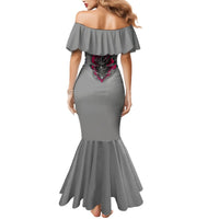 I'm Never Alone Skull Demon Mermaid Dress - Wonder Print Shop