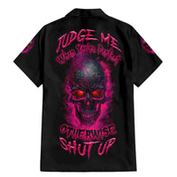 Judge Me When Yours Perfect Otherwise Shut Up Family Matching Mermaid Dress and Hawaiian Shirt - Wonder Print Shop