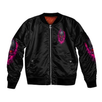 Judge Me When Yours Perfect Otherwise Shut Up Sleeve Zip Bomber Jacket - Wonder Print Shop