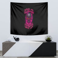 Judge Me When Yours Perfect Otherwise Shut Up Tapestry - Wonder Print Shop