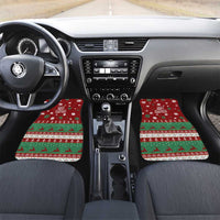 Sign Language Merry Christmas Car Mats Xmas Holiday Patterns - Wonder Print Shop