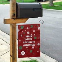Sign Language Merry Christmas Garden Flag Xmas Holiday Patterns - Wonder Print Shop