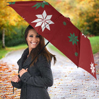 Sign Language Merry Christmas Umbrella Xmas Holiday Patterns - Wonder Print Shop