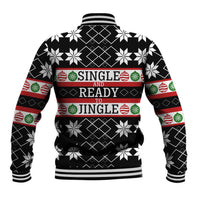 Single Ready To Jingle Christmas Baseball Jacket Xmas Holiday Patterns - Wonder Print Shop