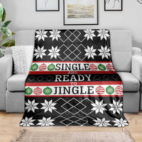 Single Ready To Jingle Christmas Blanket Xmas Holiday Patterns - Wonder Print Shop