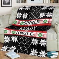 Single Ready To Jingle Christmas Blanket Xmas Holiday Patterns - Wonder Print Shop