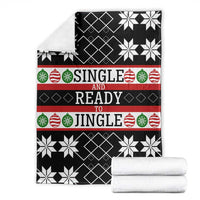 Single Ready To Jingle Christmas Blanket Xmas Holiday Patterns - Wonder Print Shop
