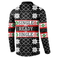 Single Ready To Jingle Christmas Button Sweatshirt Xmas Holiday Patterns - Wonder Print Shop