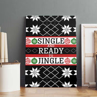 Single Ready To Jingle Christmas Canvas Wall Art Xmas Holiday Patterns - Wonder Print Shop