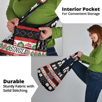 Single Ready To Jingle Christmas Grocery Bag Xmas Holiday Patterns - Wonder Print Shop