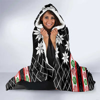 Single Ready To Jingle Christmas Hooded Blanket Xmas Holiday Patterns - Wonder Print Shop