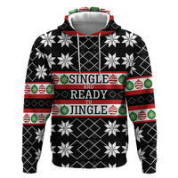 Single Ready To Jingle Christmas Hoodie Xmas Holiday Patterns - Wonder Print Shop