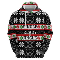 Single Ready To Jingle Christmas Hoodie Xmas Holiday Patterns - Wonder Print Shop
