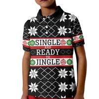 Single Ready To Jingle Christmas Kid Polo Shirt Xmas Holiday Patterns - Wonder Print Shop