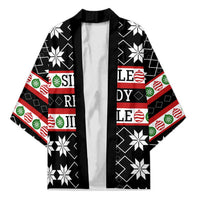 Single Ready To Jingle Christmas Kimono Xmas Holiday Patterns - Wonder Print Shop