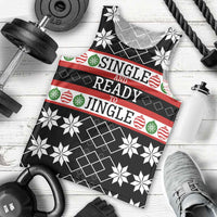 Single Ready To Jingle Christmas Men Tank Top Xmas Holiday Patterns - Wonder Print Shop