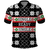 Single Ready To Jingle Christmas Polo Shirt Xmas Holiday Patterns - Wonder Print Shop