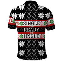 Single Ready To Jingle Christmas Polo Shirt Xmas Holiday Patterns - Wonder Print Shop