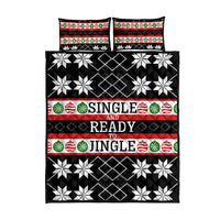 Single Ready To Jingle Christmas Quilt Bed Set Xmas Holiday Patterns - Wonder Print Shop