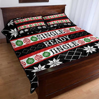 Single Ready To Jingle Christmas Quilt Bed Set Xmas Holiday Patterns - Wonder Print Shop