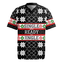 Single Ready To Jingle Christmas Rugby Jersey Xmas Holiday Patterns - Wonder Print Shop