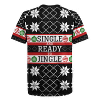 Single Ready To Jingle Christmas Rugby Jersey Xmas Holiday Patterns - Wonder Print Shop