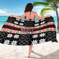 Single Ready To Jingle Christmas Sarong Xmas Holiday Patterns - Wonder Print Shop