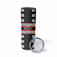 Single Ready To Jingle Christmas Skinny Tumbler Xmas Holiday Patterns - Wonder Print Shop