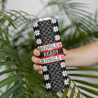 Single Ready To Jingle Christmas Skinny Tumbler Xmas Holiday Patterns - Wonder Print Shop