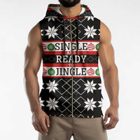 Single Ready To Jingle Christmas Sleeveless Zip Hoodie Xmas Holiday Patterns - Wonder Print Shop